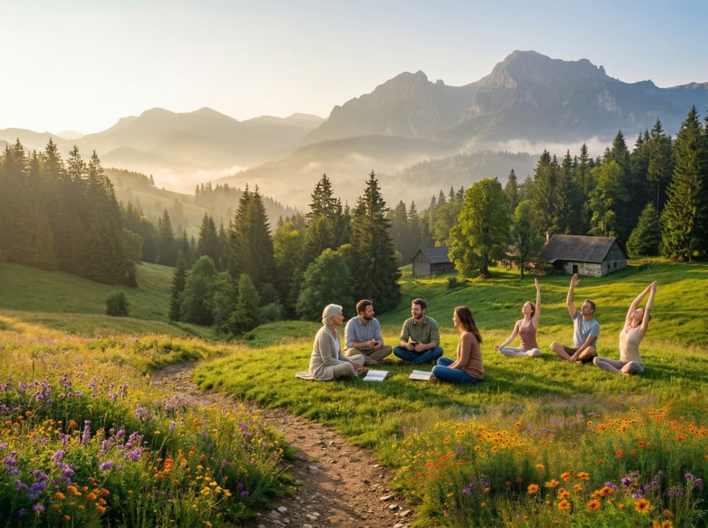 Életfa Relaxturizmus — feltöltődés és jóga a hegyekben